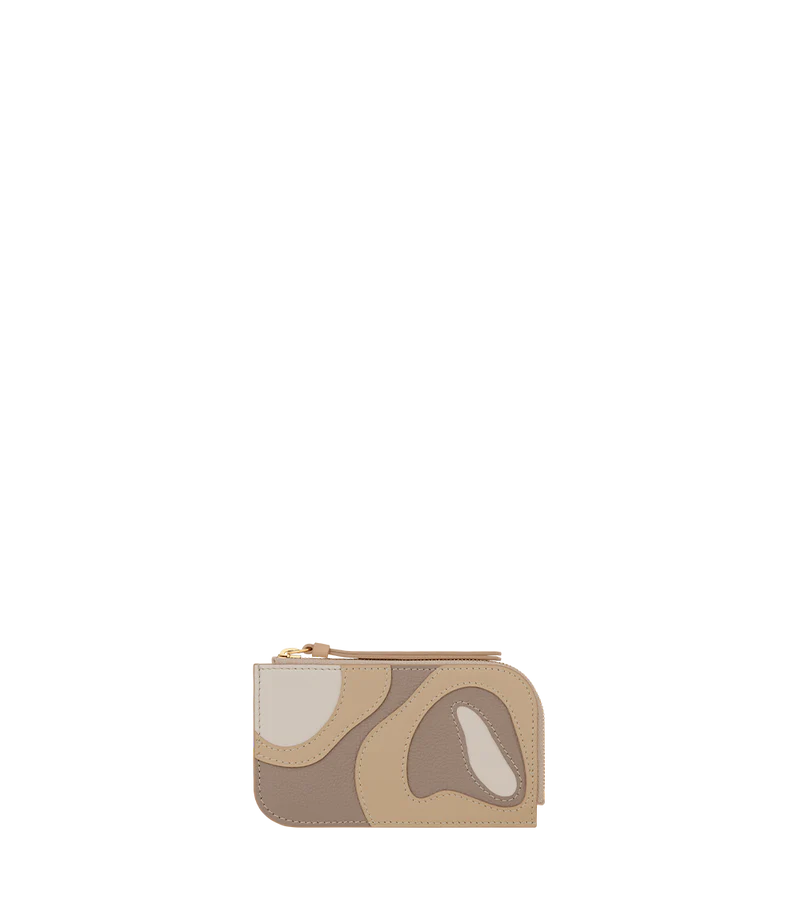 Atla Card Holder - Trio Taupe
